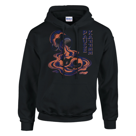 Hoodie - Pause - Kaffee - Unisex - Katze & Kaffee Schwarz