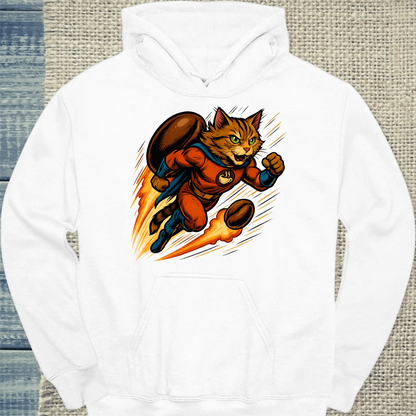 Hoodie - Ristretto Rocket - Superpfoten - Unisex - Superpfoten Weiß