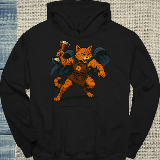 Hoodie - The Brewperhero - Superpfoten - Unisex - Superpfoten Schwarz