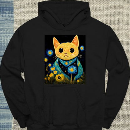 Hoodie - Van Cat - Unisex - Katze Schwarz