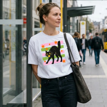 Halloween Cat - T-Shirt