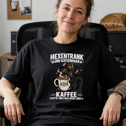Hexentrank und Katzenhaar - T-Shirt