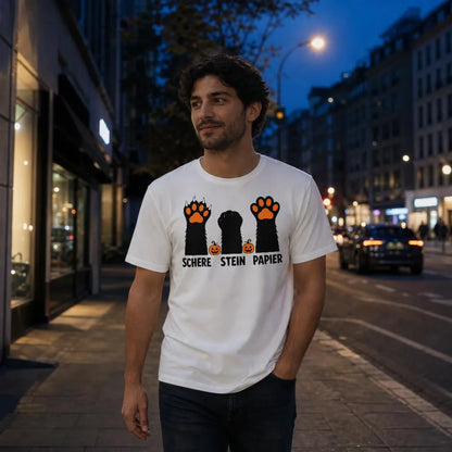 Schere Halloween - T-Shirt