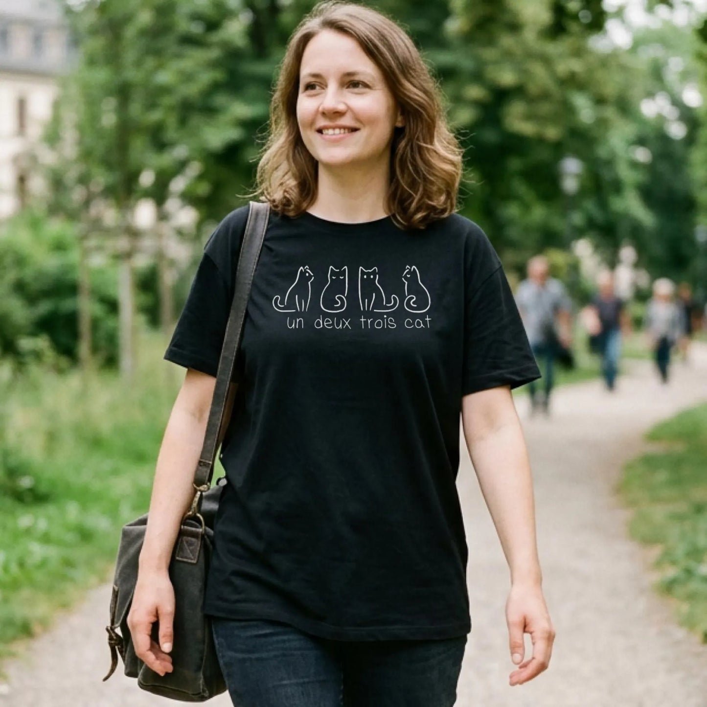 Un Deux Trois Cat - T-Shirt