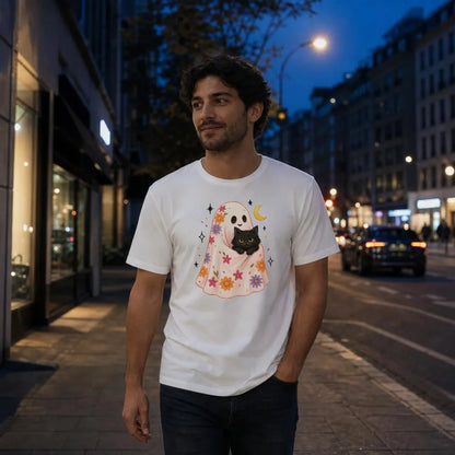 Floral Ghost - T-Shirt