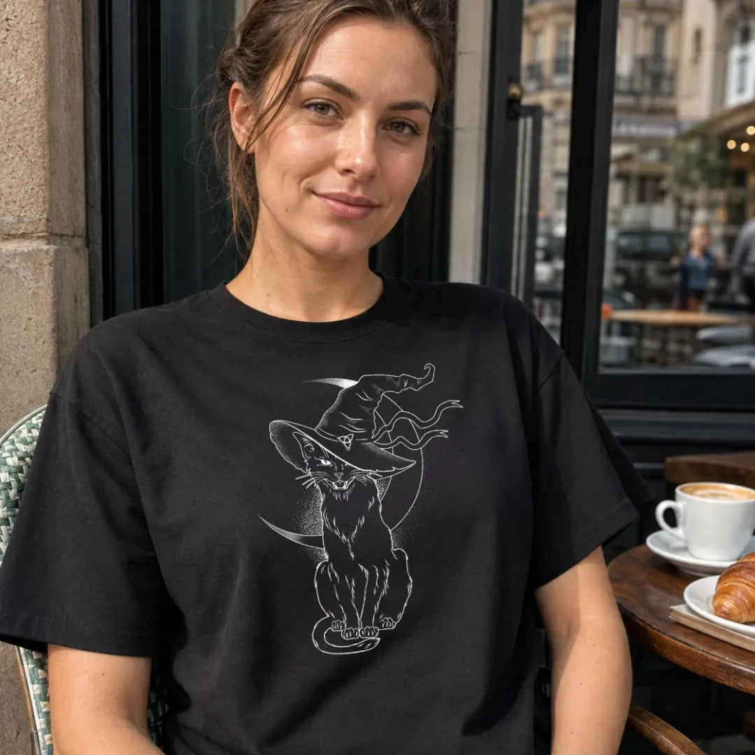 Katzenhexe - T-Shirt