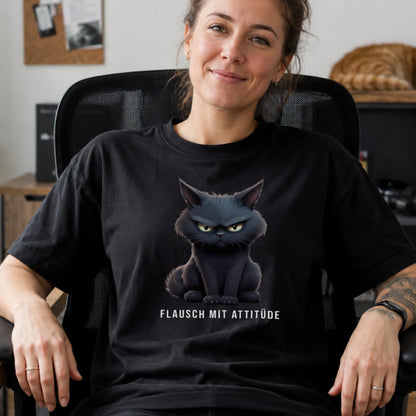 Flausch mit Attitüde - T-Shirt