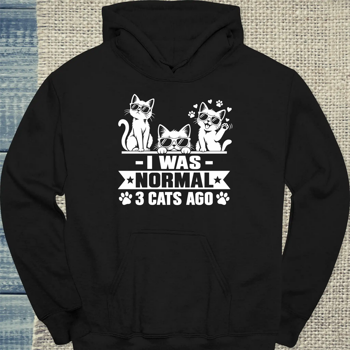 3 Cats Ago - Hoodie