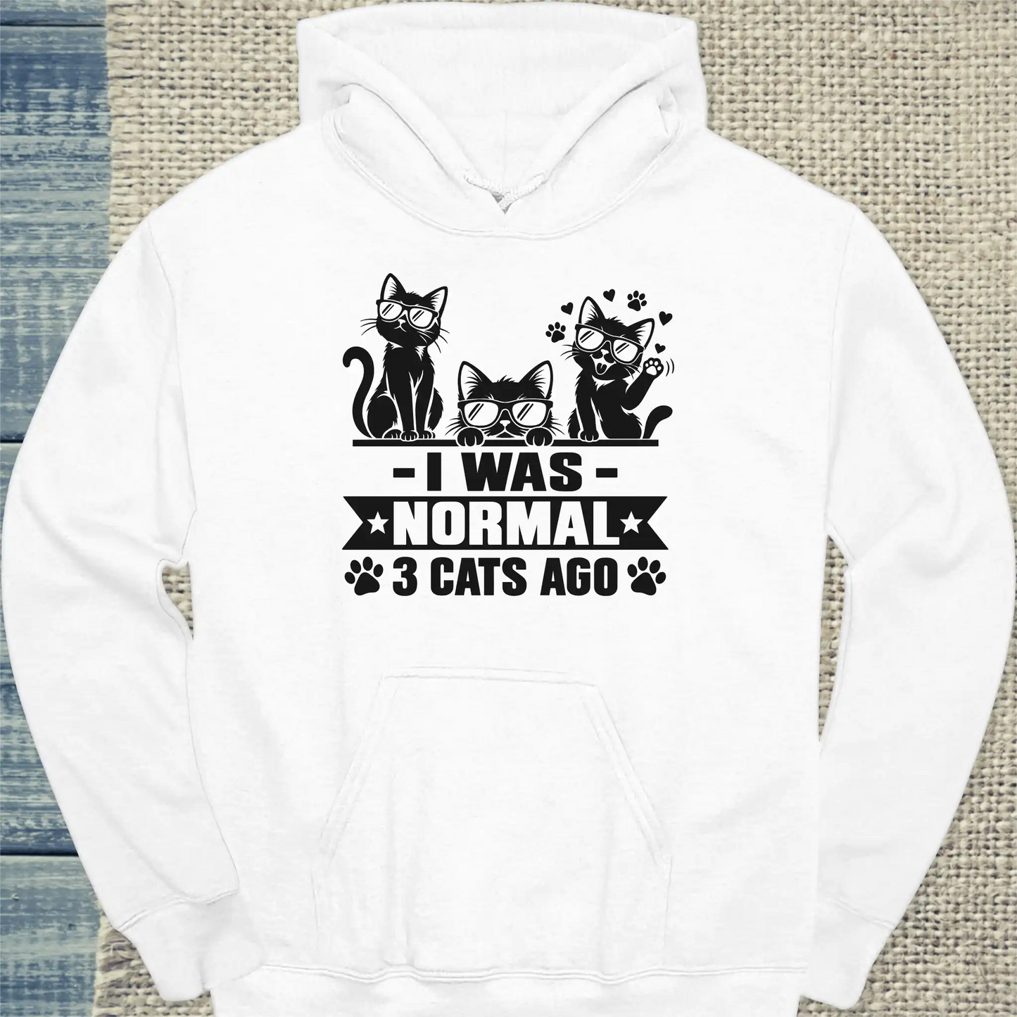 3 Cats Ago - Hoodie