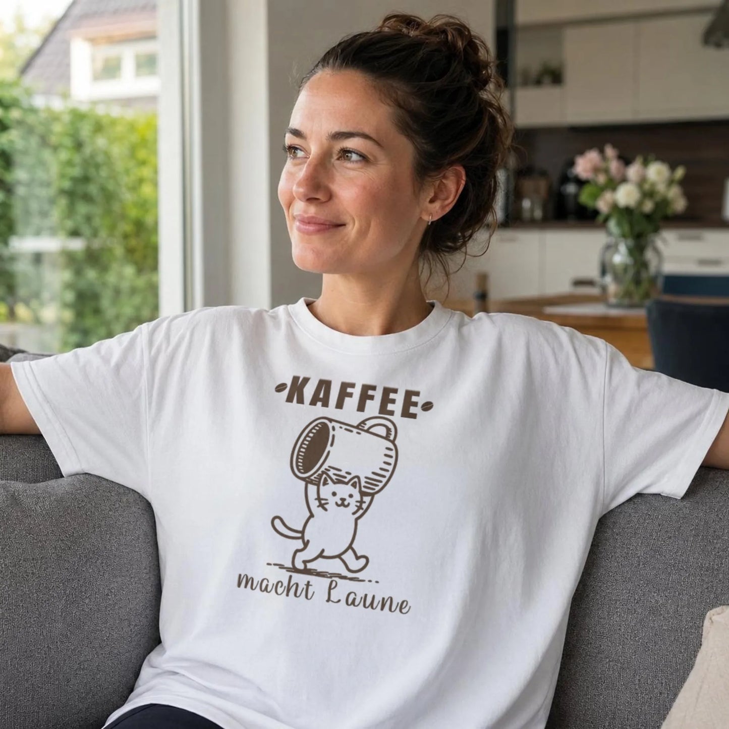 Kaffee macht Laune - T-Shirt