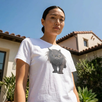 Böse Katze - T-Shirt