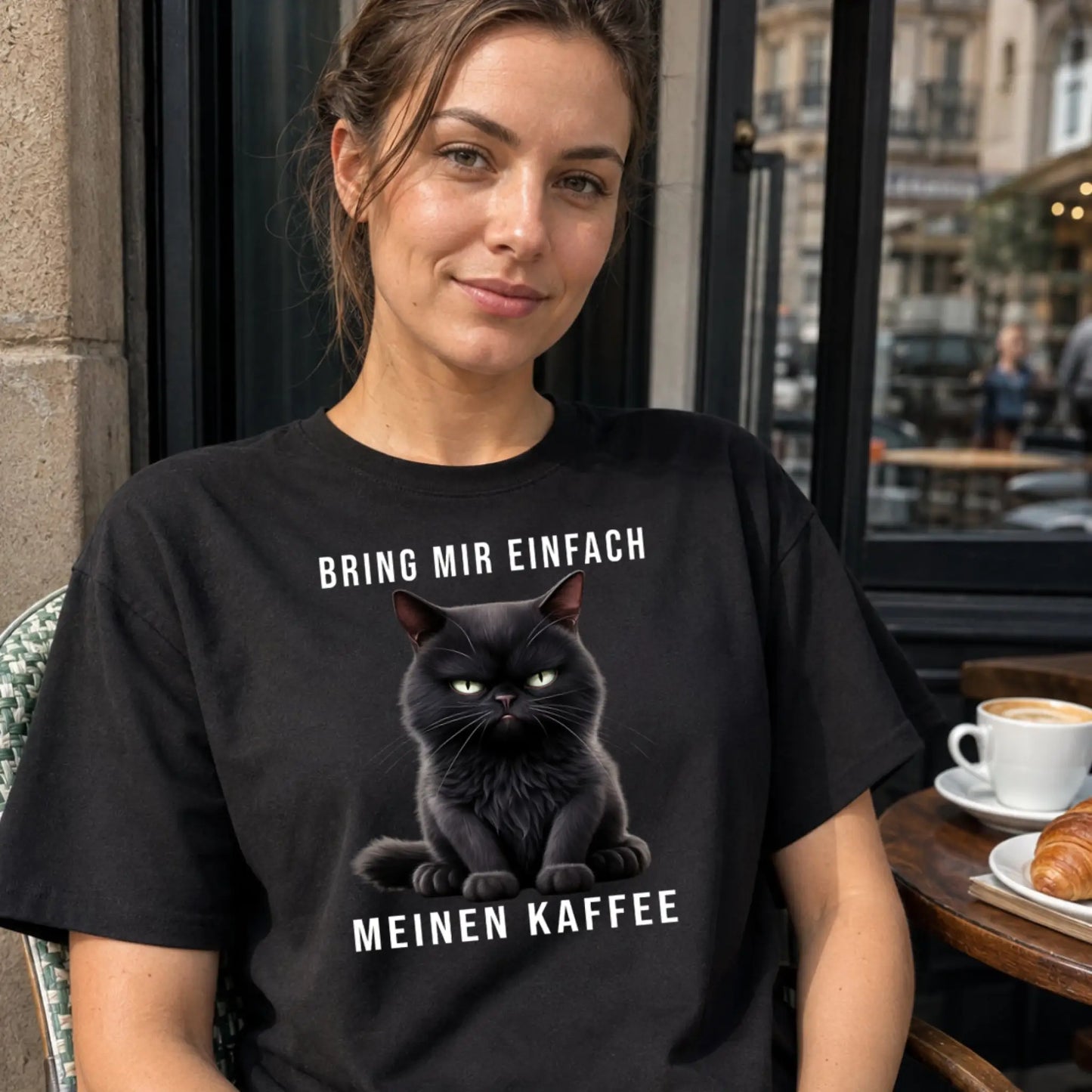Bring mir einfach meinen Kaffee - T-Shirt