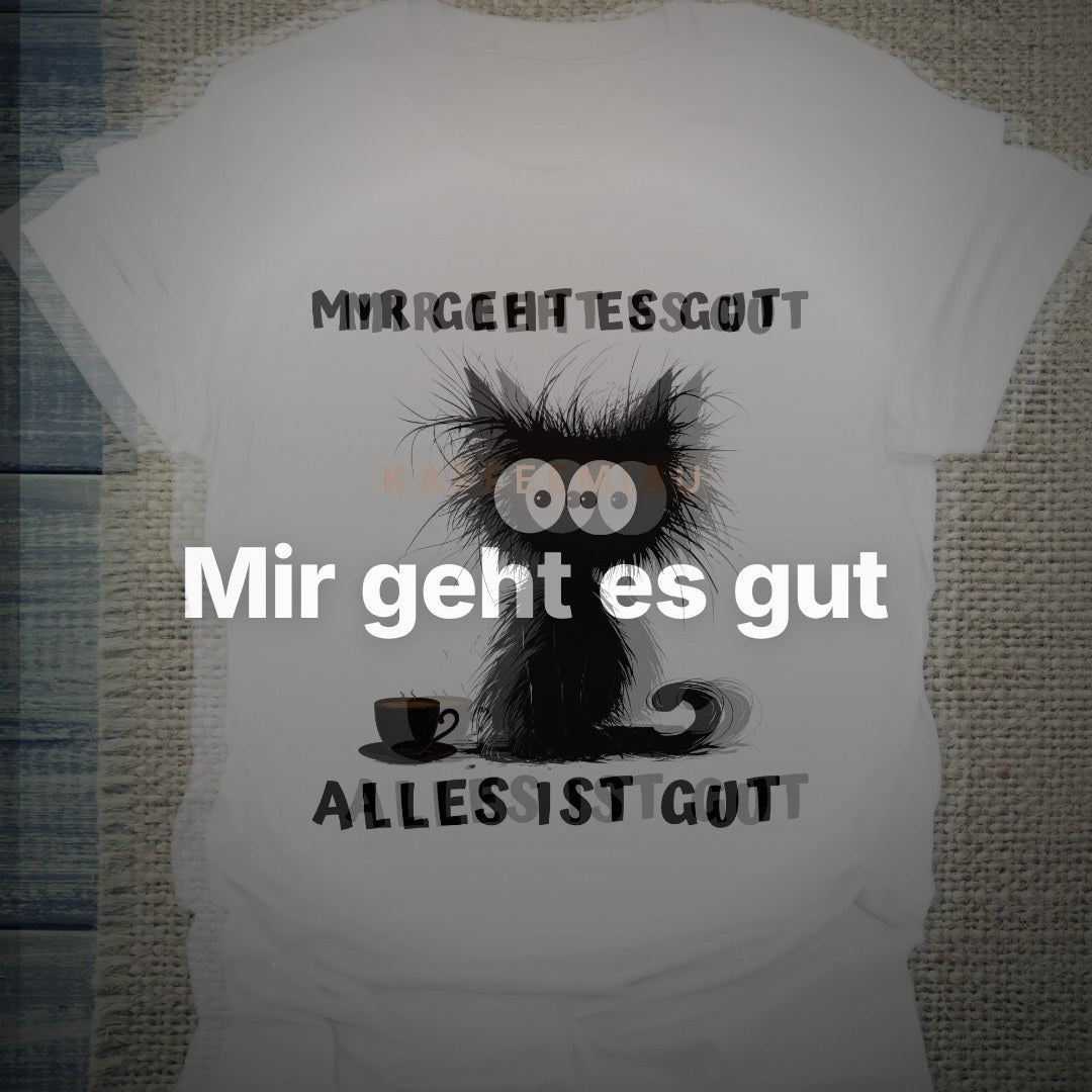 Mir geht es gut - T-Shirt – Clean Showcase
