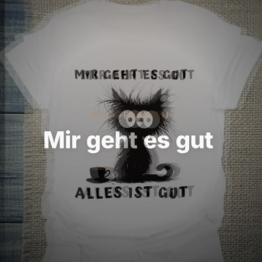 Mir geht es gut - T-Shirt – Clean Showcase