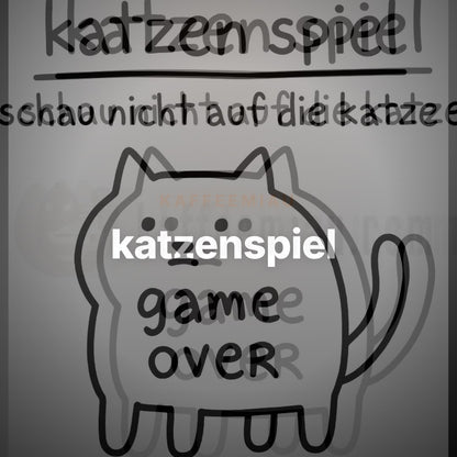 katzenspiel - T-Shirt – Clean Showcase