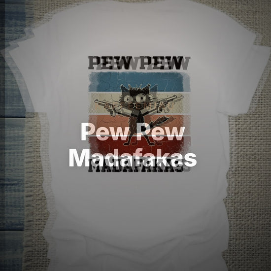 Pew Pew Madafakas - Rücken - T-Shirt – Clean Showcase
