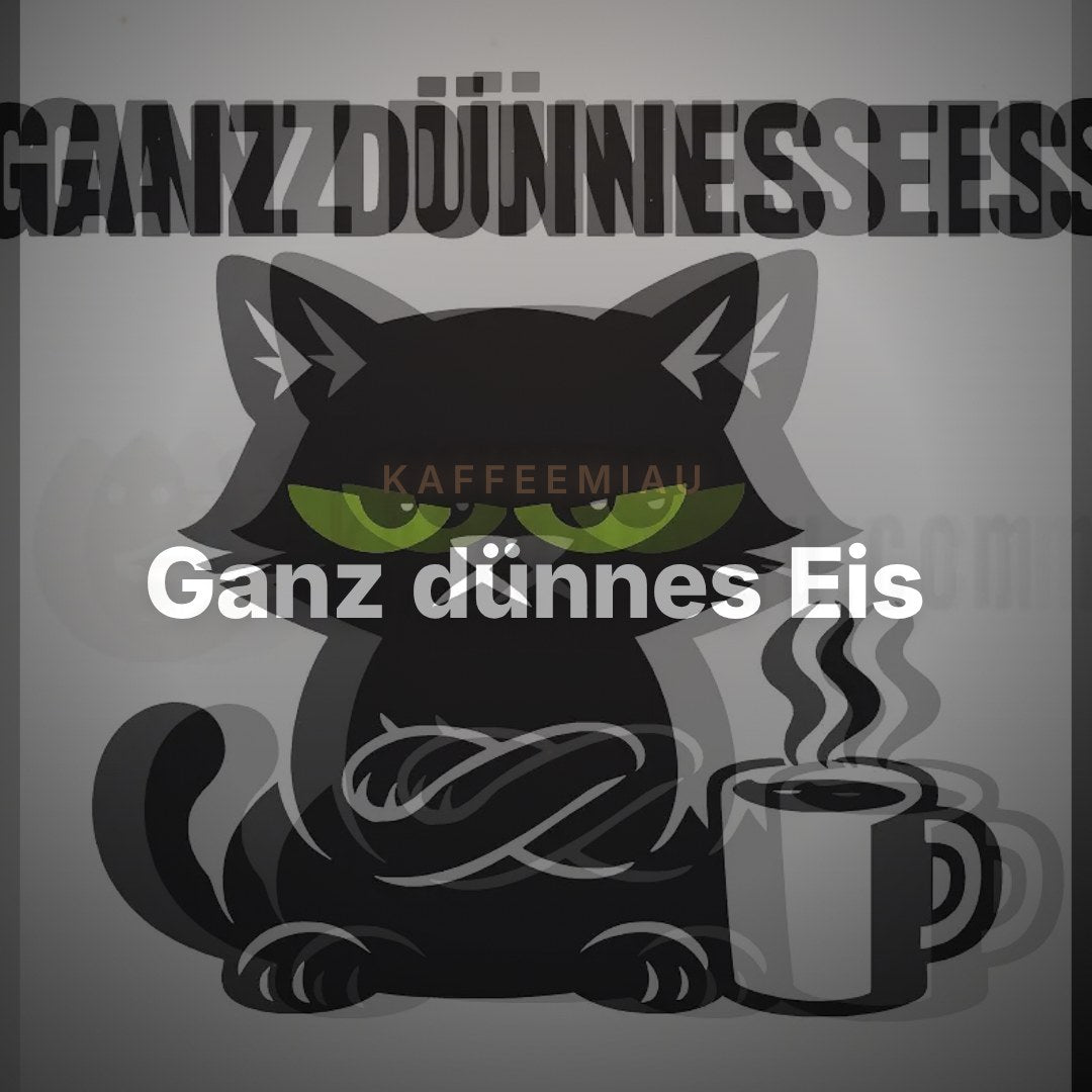 Ganz dünnes Eis - T-Shirt – Clean Showcase