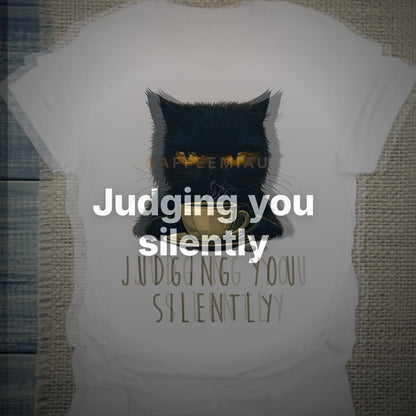 Judging you silently - T-Shirt – Clean Showcase