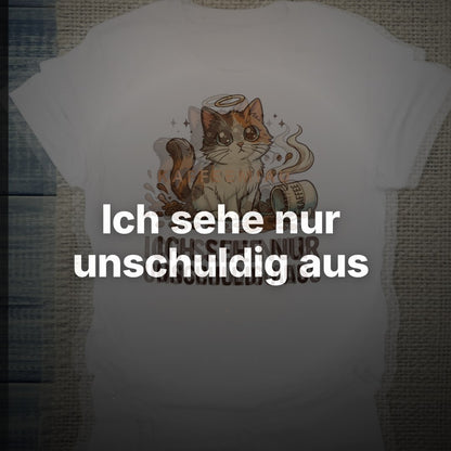 Ich sehe nur unschuldig aus - T-Shirt – Clean Showcase