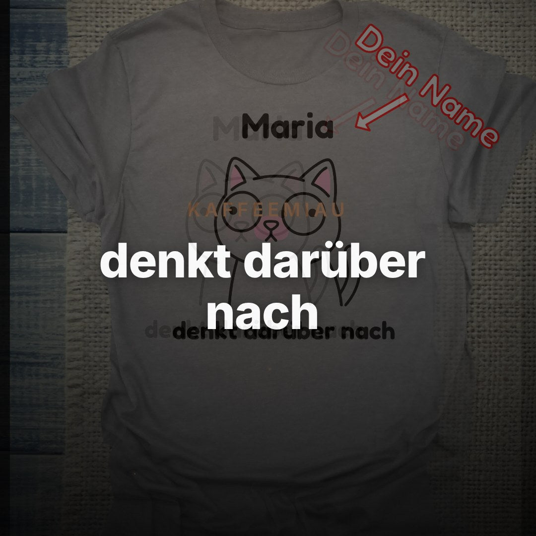 denkt darüber nach - T-Shirt – Clean Showcase