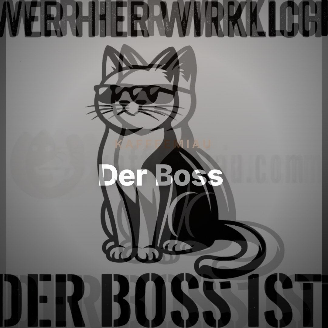 Der Boss - T-Shirt – Clean Showcase