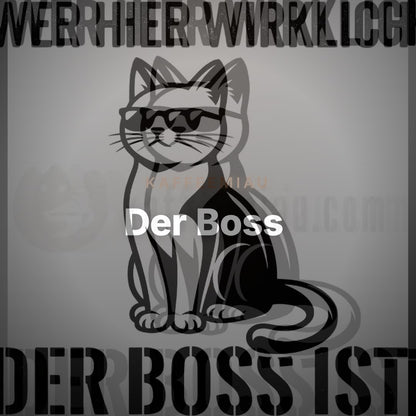Der Boss - T-Shirt – Clean Showcase
