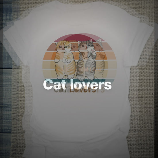 Cat lovers - T-Shirt – Clean Showcase
