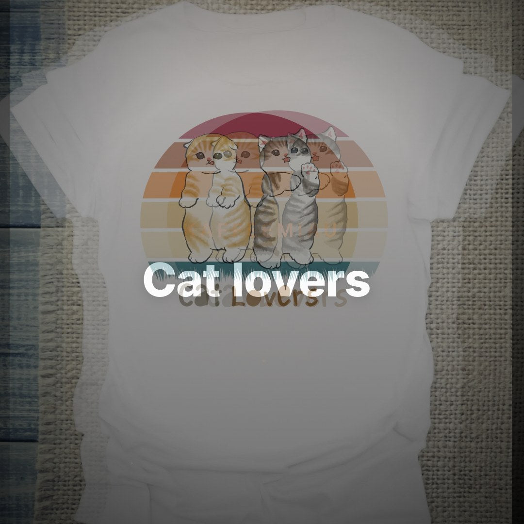 Cat lovers - T-Shirt – Clean Showcase