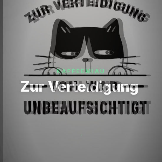 Zur Verteidigung - Ich war unbeaufsichtigt - T-Shirt – Clean Showcase