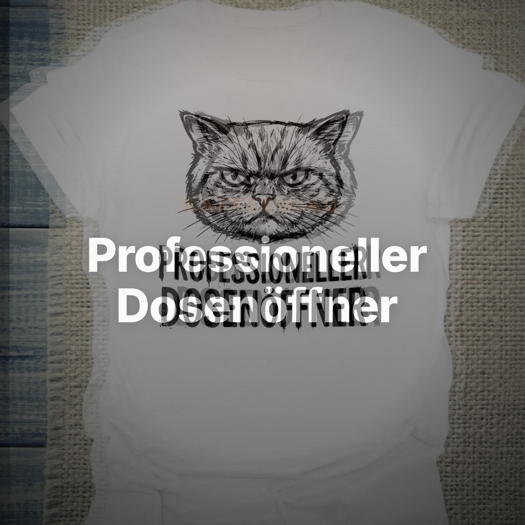 Professioneller Dosenöffner - T-Shirt – Clean Showcase