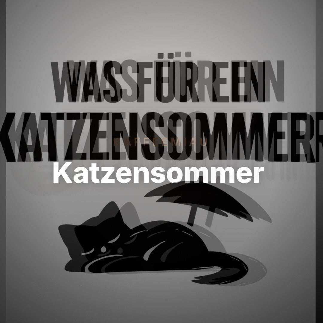 Katzensommer - T-Shirt – Clean Showcase