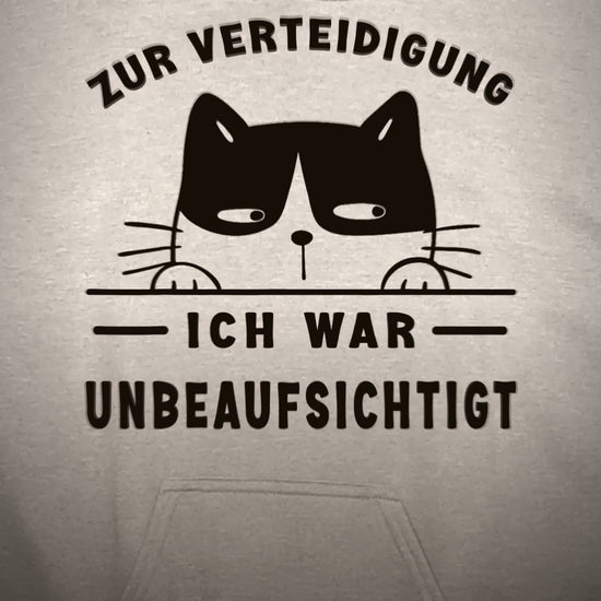 Zur Verteidigung - Ich war unbeaufsichtigt - Hoodie – Voice Story