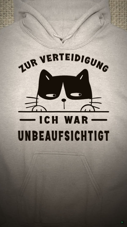 Zur Verteidigung - Ich war unbeaufsichtigt - Hoodie – Voice Story
