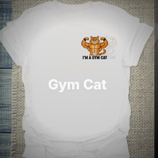 Gym Cat - T-Shirt – Clean Showcase