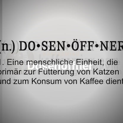 Dosenöffner - T-Shirt – Clean Showcase