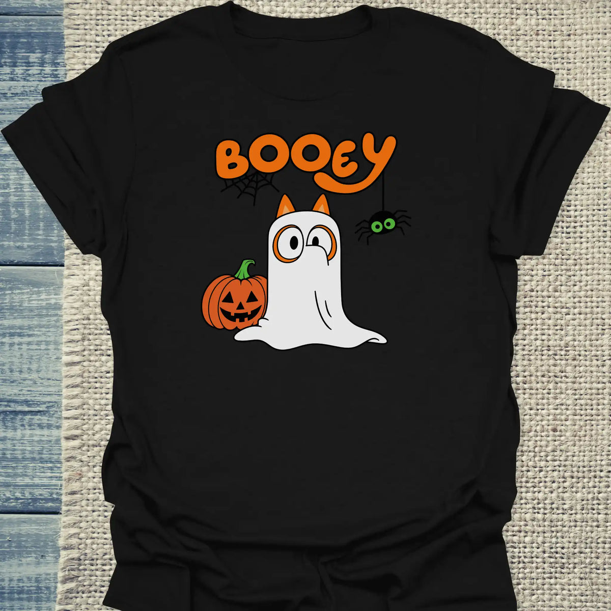 T-Shirt - Booey - Unisex - Katze Schwarz