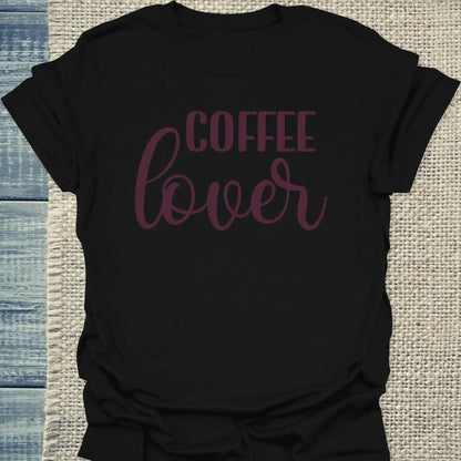 T-Shirt - Coffee lover - Unisex - Kaffee Schwarz