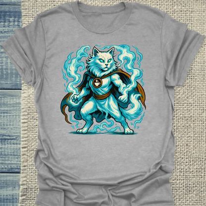 T-Shirt - Decaf Phantom - Superpfoten - Unisex - Superpfoten Grau