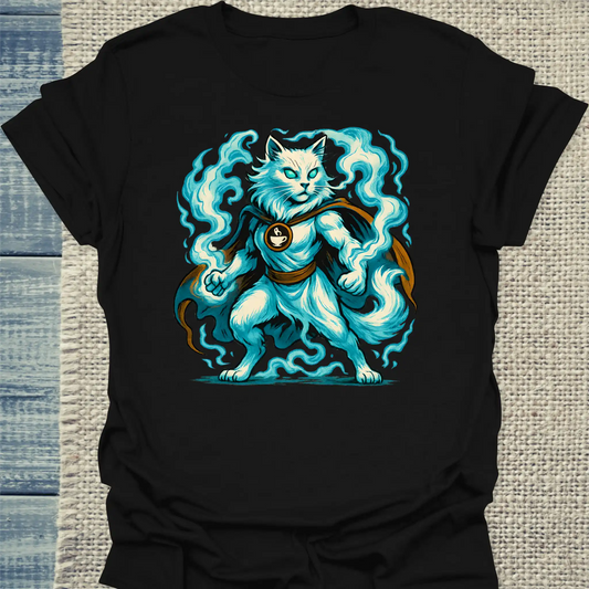 T-Shirt - Decaf Phantom - Superpfoten - Unisex - Superpfoten Schwarz