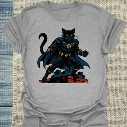 T-Shirt - Espresso Panther - Superpfoten - Unisex - Superpfoten Grau