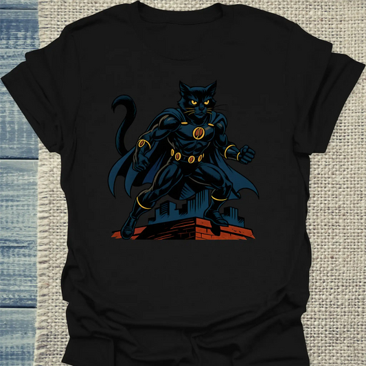T-Shirt - Espresso Panther - Superpfoten - Unisex - Superpfoten Schwarz