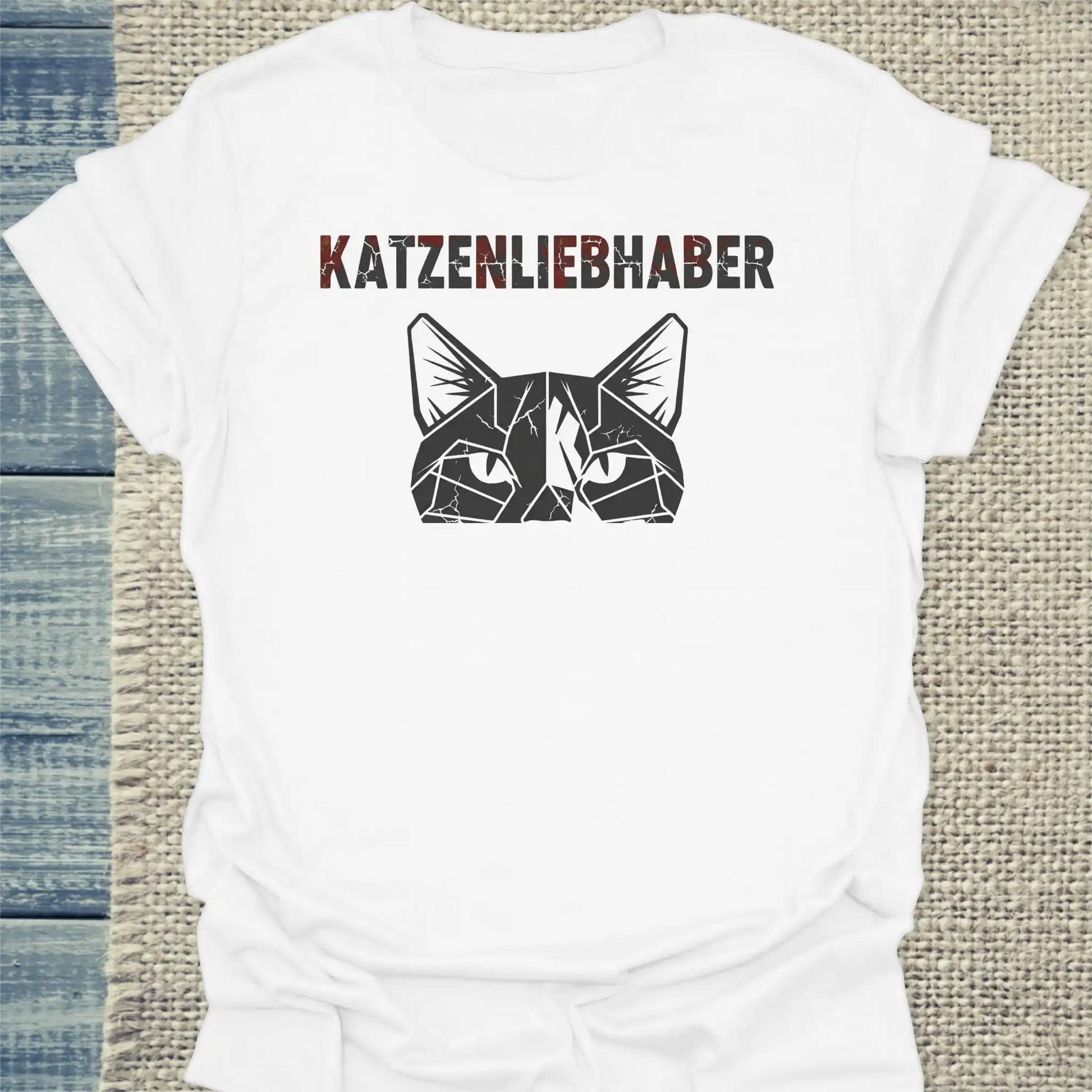 T-Shirt - Katzenliebhaber - Unisex - Katze Weiß
