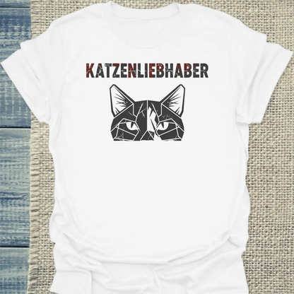 T-Shirt - Katzenliebhaber - Unisex - Katze Weiß