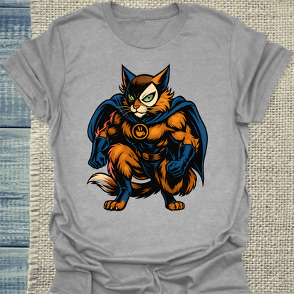 T-Shirt - Macchiato Mask - Superpfoten - Unisex - Superpfoten Grau