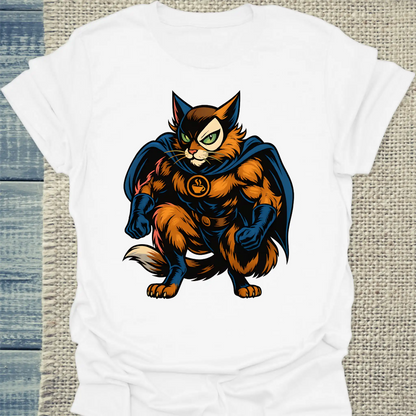 T-Shirt - Macchiato Mask - Superpfoten - Unisex - Superpfoten Weiß