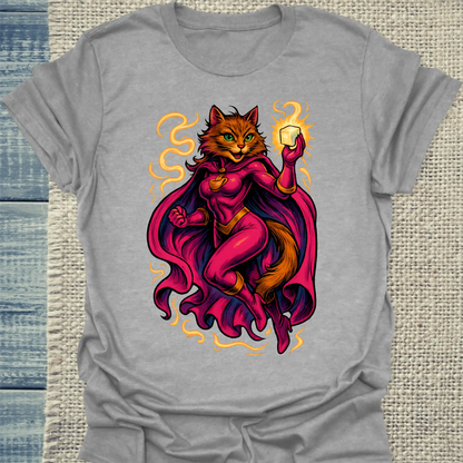 T-Shirt - Miss Sweet - Superpfoten - Unisex - Superpfoten Grau
