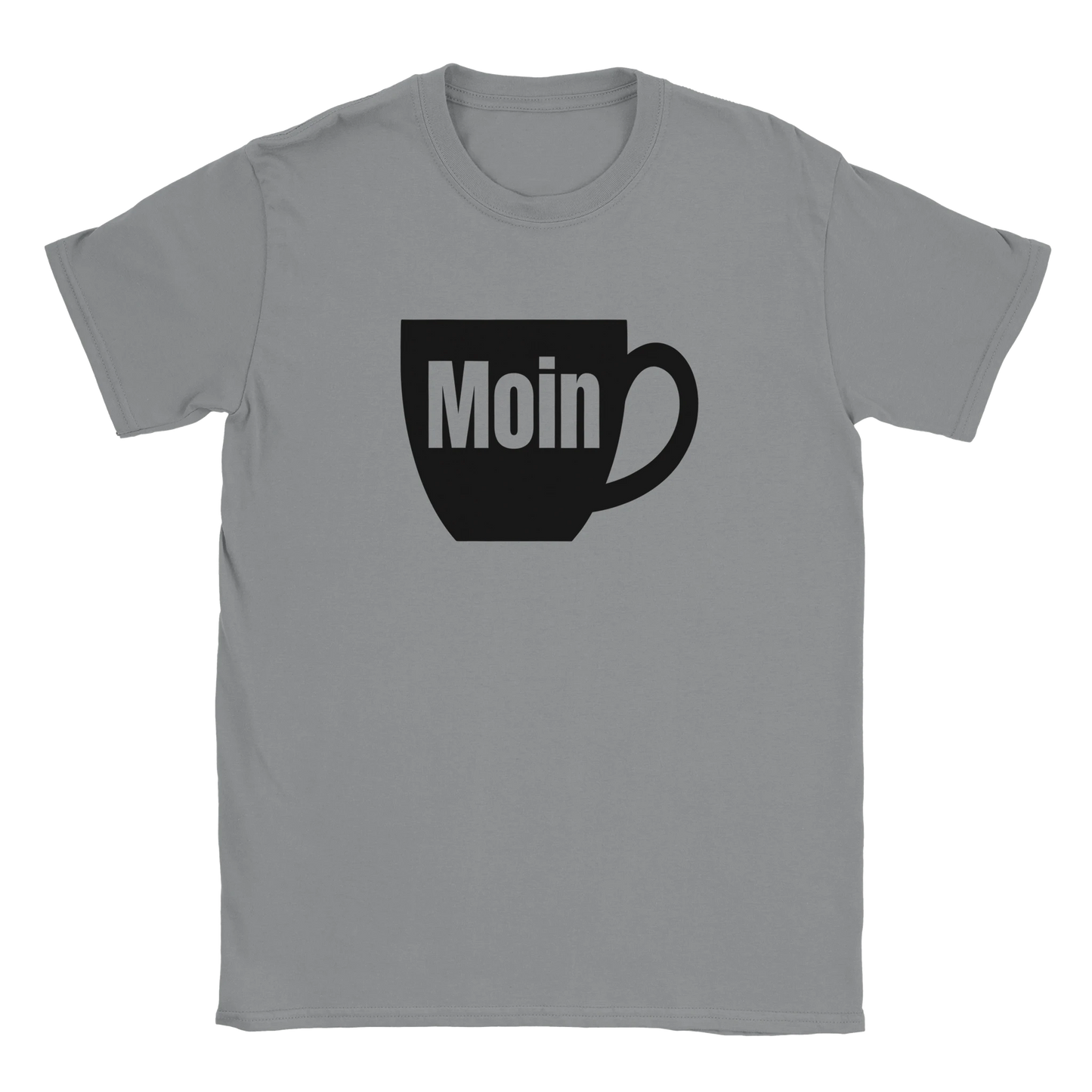 T-Shirt - Moin - Unisex - Kaffee Grau