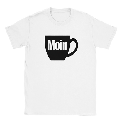 T-Shirt - Moin - Unisex - Kaffee Weiß