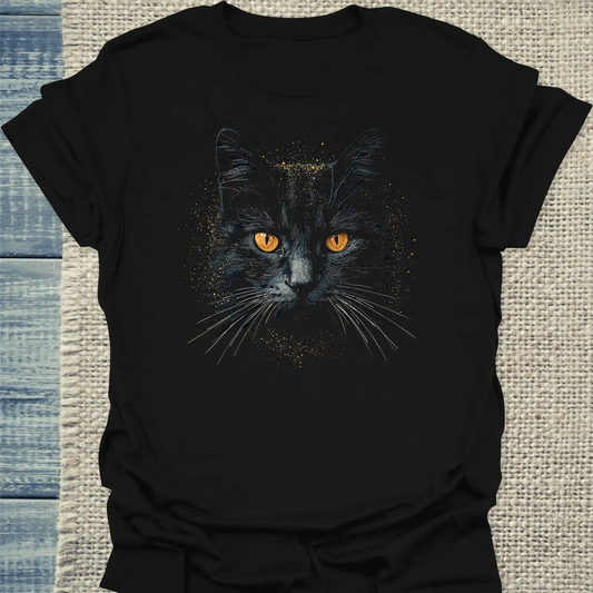 T-Shirt - Mystic Cat - Unisex - Katze Schwarz