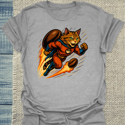 T-Shirt - Ristretto Rocket - Superpfoten - Unisex - Superpfoten Grau